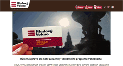 Desktop Screenshot of hladovyvokno.cz